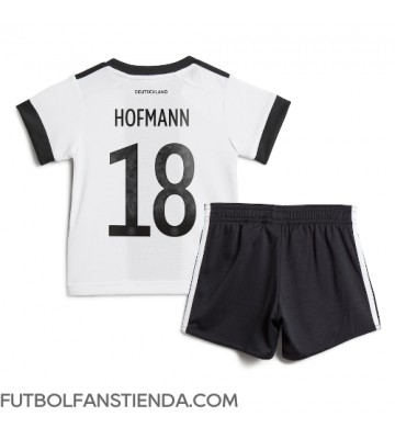 Alemania Jonas Hofmann #18 Primera Equipación Niños Mundial 2022 Manga Corta (+ Pantalones cortos)